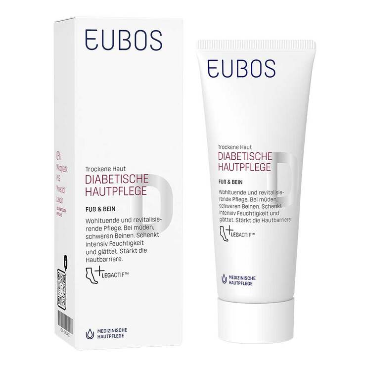 Eubos Diabetes Fuß Bein Creme, 100 ml