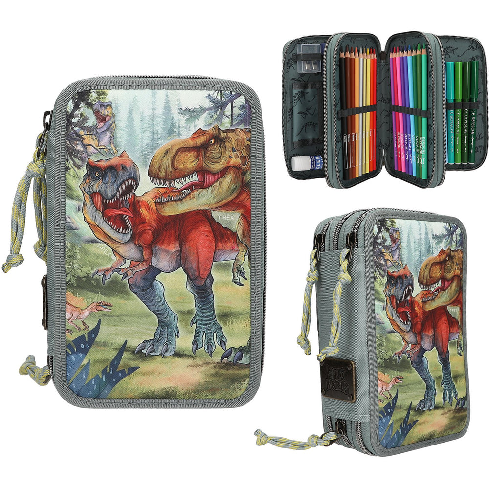 Køb Dino World Bite Triple Penalhus