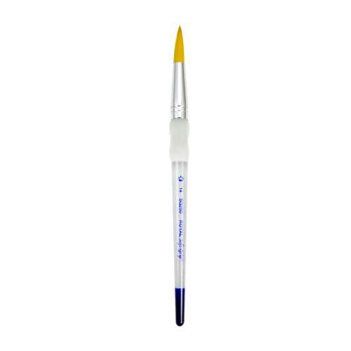 Royal & Langnickel Soft-Grip Gold-Taklon Pinsel, rund, Serie SG250