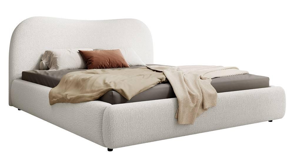 NADUVI Collection Sombala Bedframe - 180 x 200 cm - CrÃ¨me