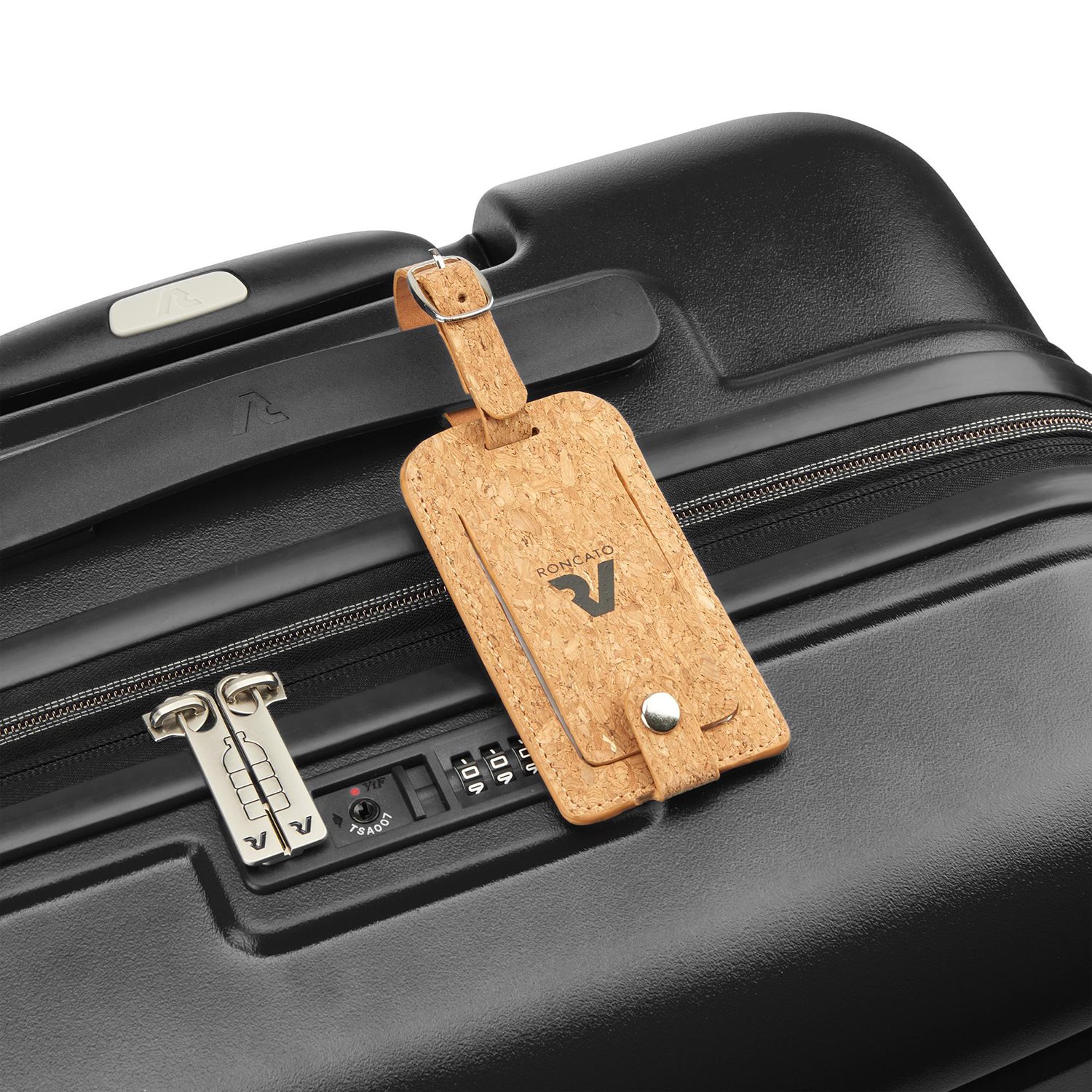 Roncato ReLIFE Expandable Trolley 78 Detachable Wheels nero