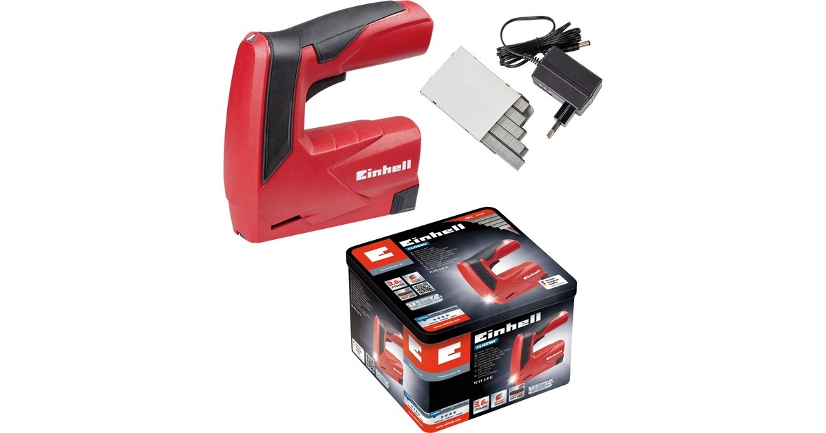 EINHELLAccu tacker TC-CT 3,6 Li elektrische tacker  (Rood)