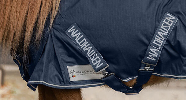 Waldhausen Shet - Regendeken - Paardendeken - Blauw - 70-120
