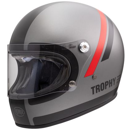 Casque Premier TROPHY - DO - MATT - Noir / Gris