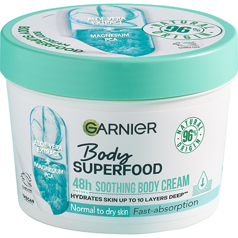 Bodycreme m. aloe vera ekstrakt og magnesium pca