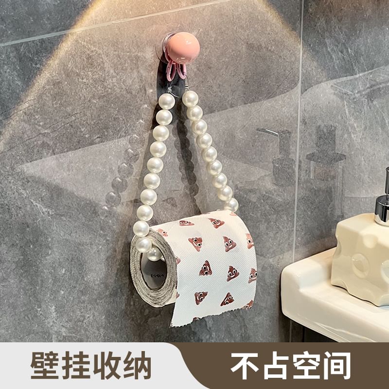 Lazy Corner - Schroef- en plakrolhouder voor toiletpapier