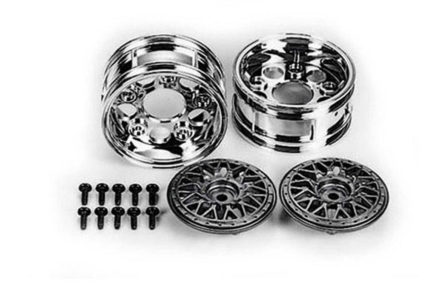 Felgen BBS, zweiteilig, 30 mm, Silber 2 Stück, 1:10Felgen für On-Road Modelle im Massstab 1:10