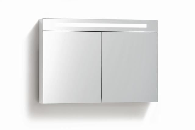 Lambini Designs TL spiegelkast Hoogglans wit 80cm