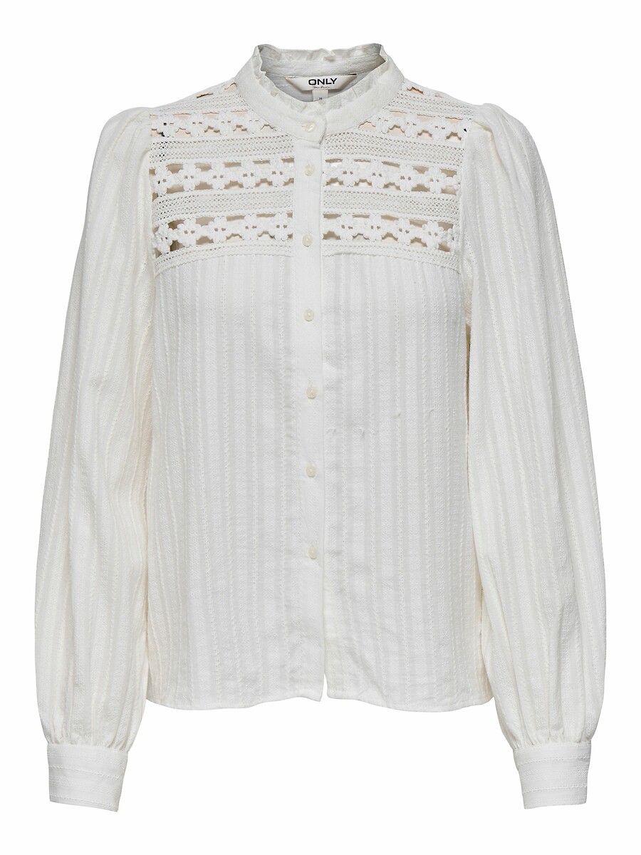 SOMENTE<br>Blusa com gola alta e bordado