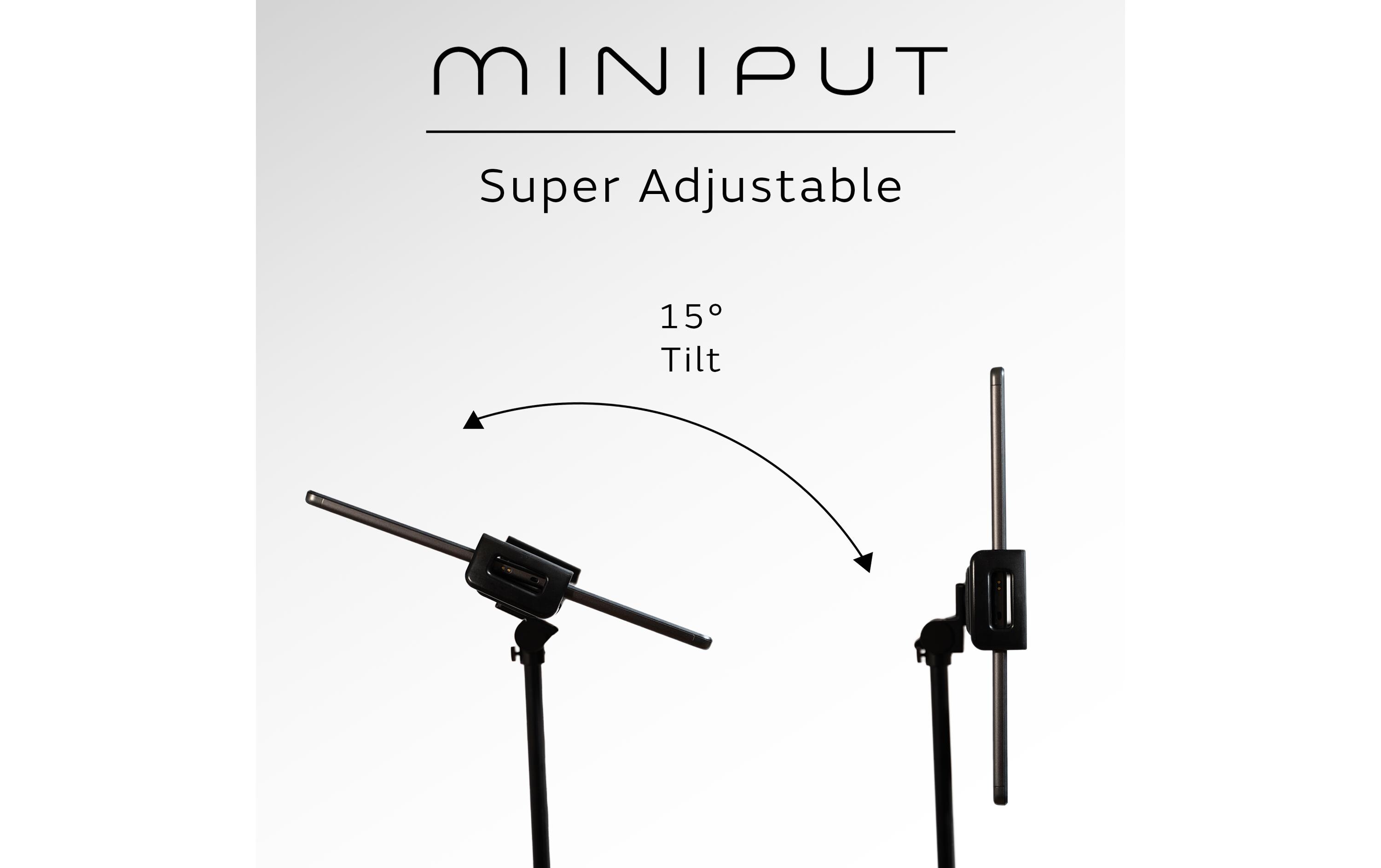 Ultraportabler Notenständer ClassicNotenpult mit einem Höhenbereich von 34 cm bis 119 cm