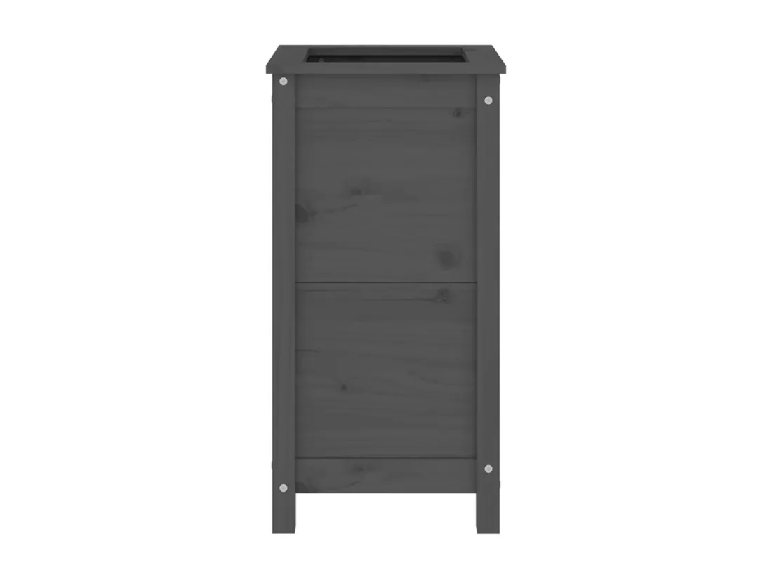 Jardinière bac lit surélevé bois marron 40 x 40 x 78 cm 02_0037580