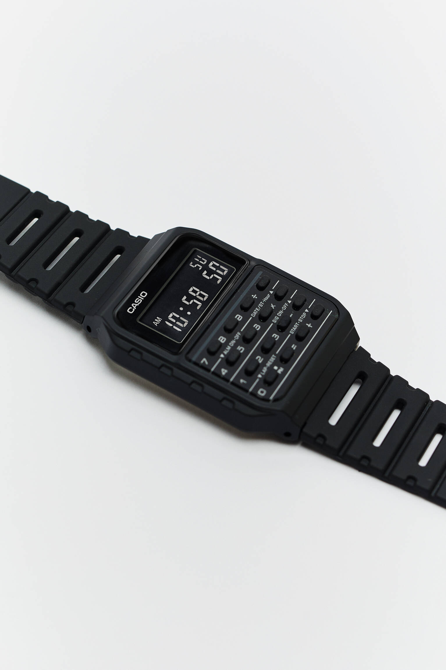 Relógio Casio CA-53WF-1BEF preto vintage - Vários modelos