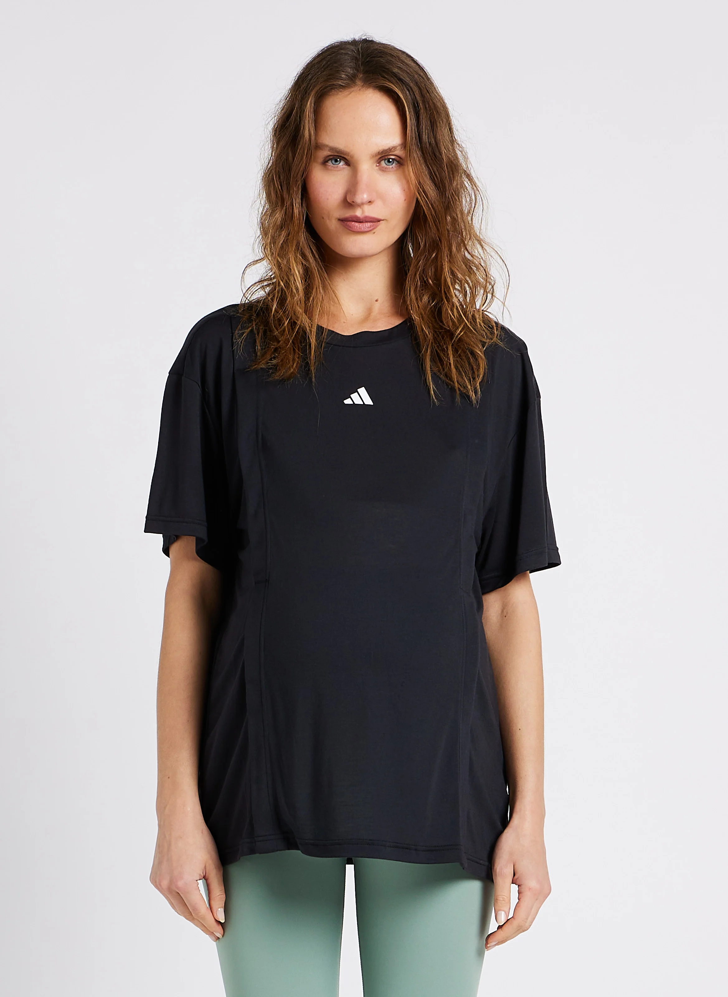 TR-ES MAT T - Tee-shirt de grossesse| Noir