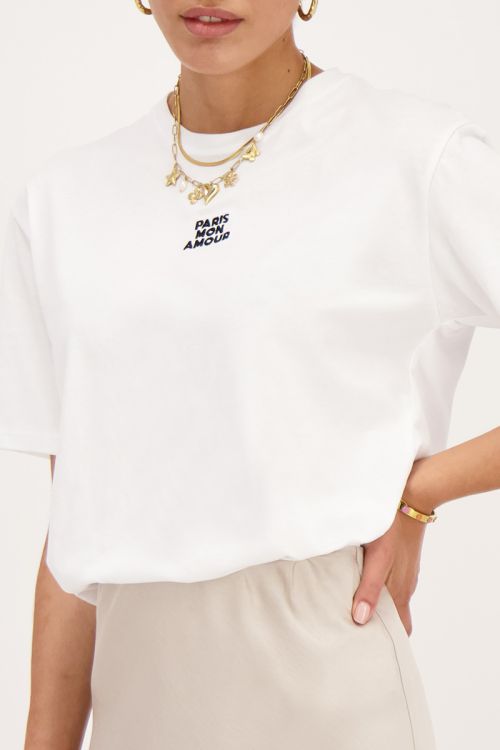 Wit T-shirt 