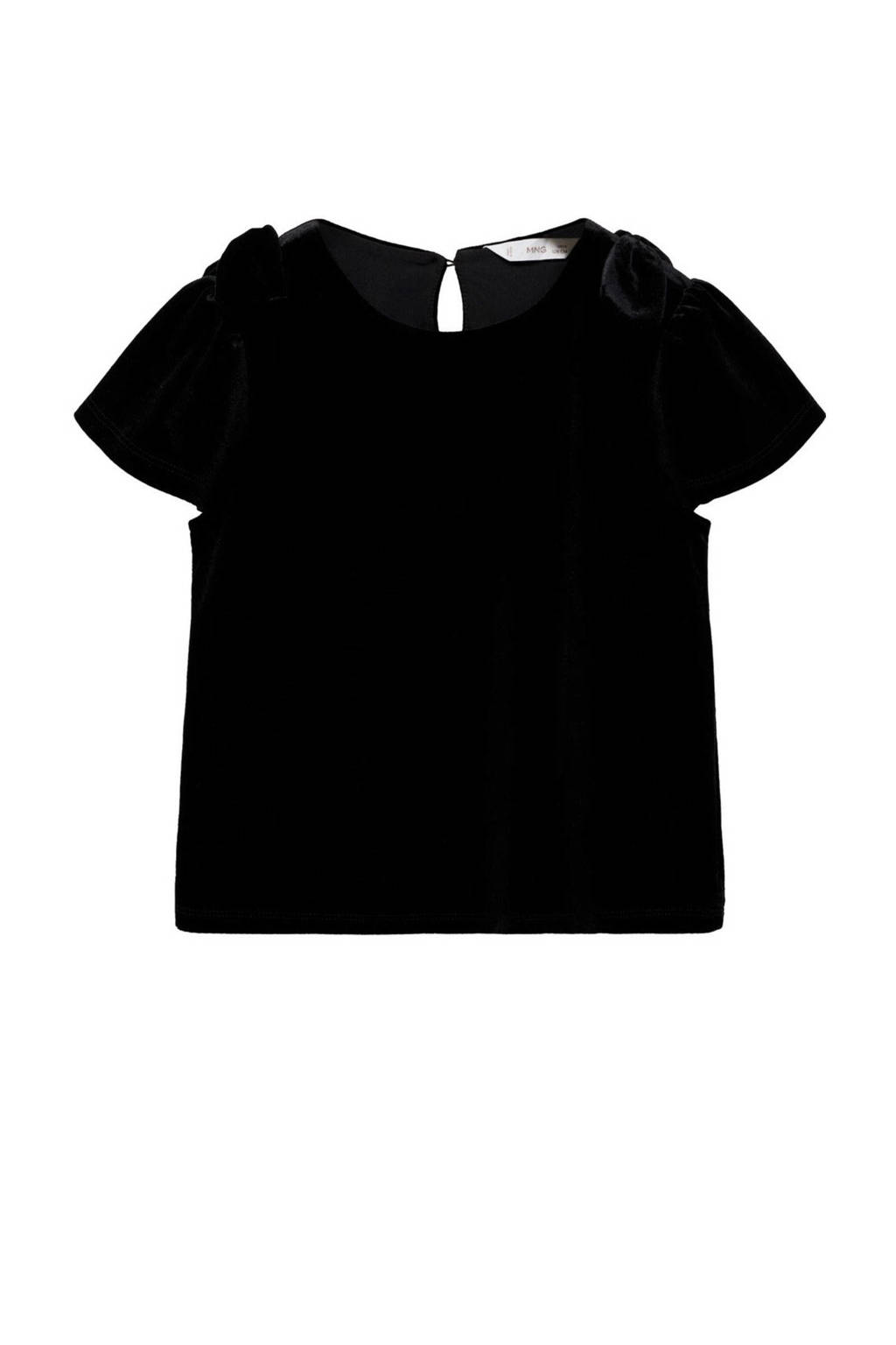 Mango Kids top zwart