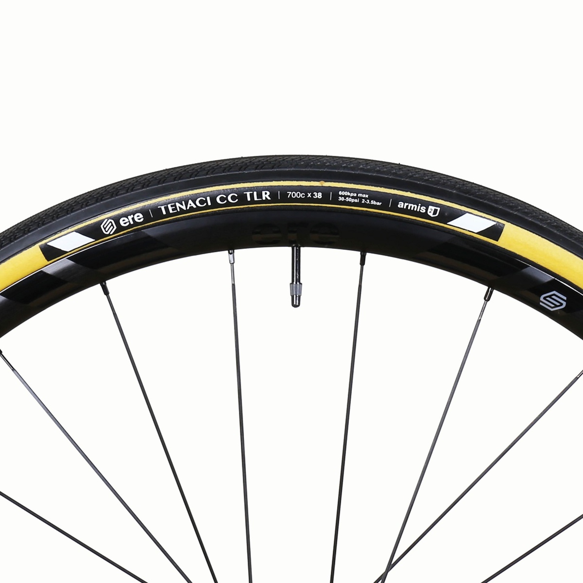 Ere Research Tenaci TLR 220 TPI Gravelband Zwart/Skinwall