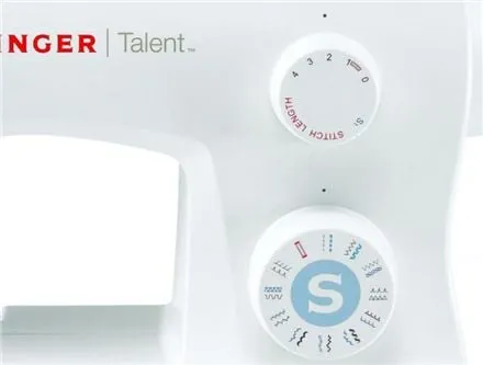 Singer Talent 3323 - Symaskine - 23 søm - 1 et-trins knaphul