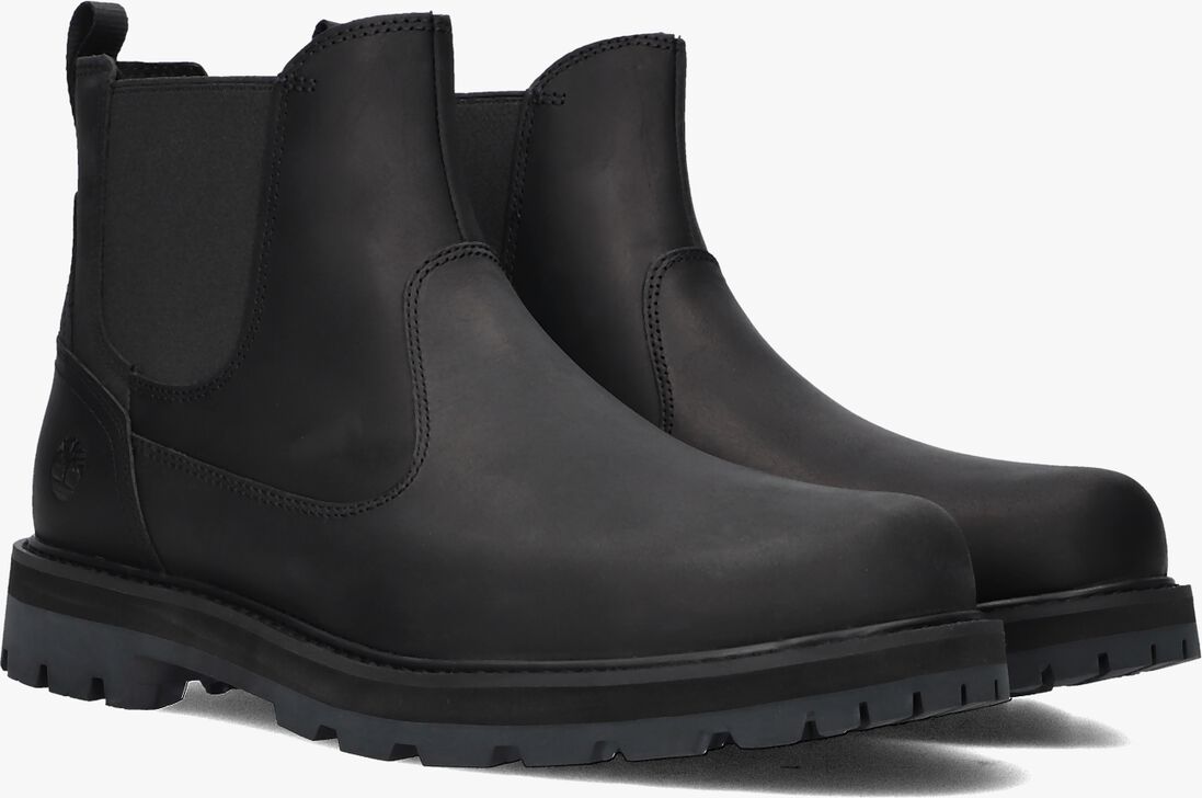 zwarte timberland chelsea boots britton road mid chelsea