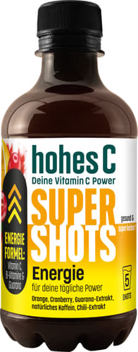 Hohes C Shot Energie Orange, Cranberry, Guarana & Chili (EINWEG)