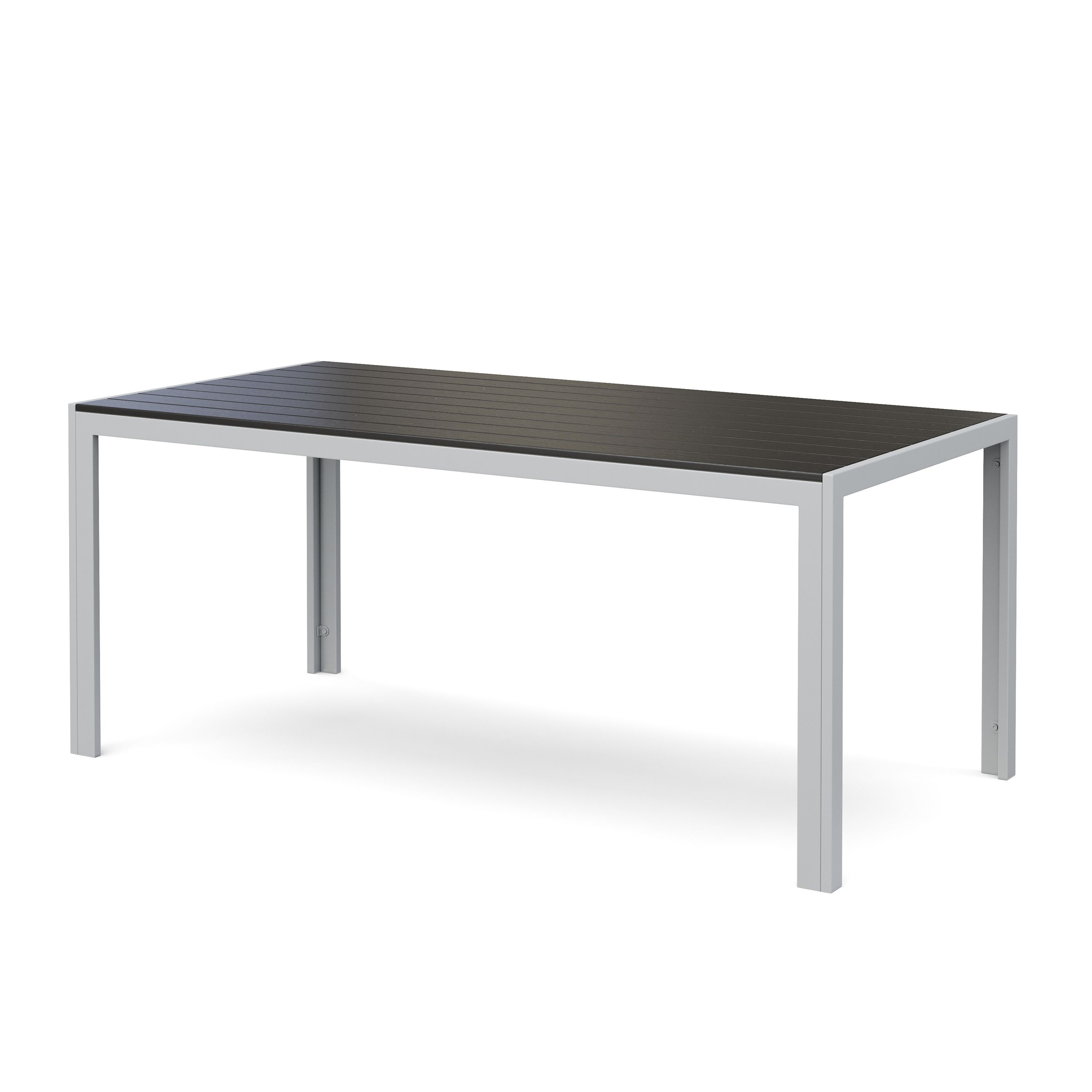 Gartentisch ENZI 180 x 90 cm anthrazit