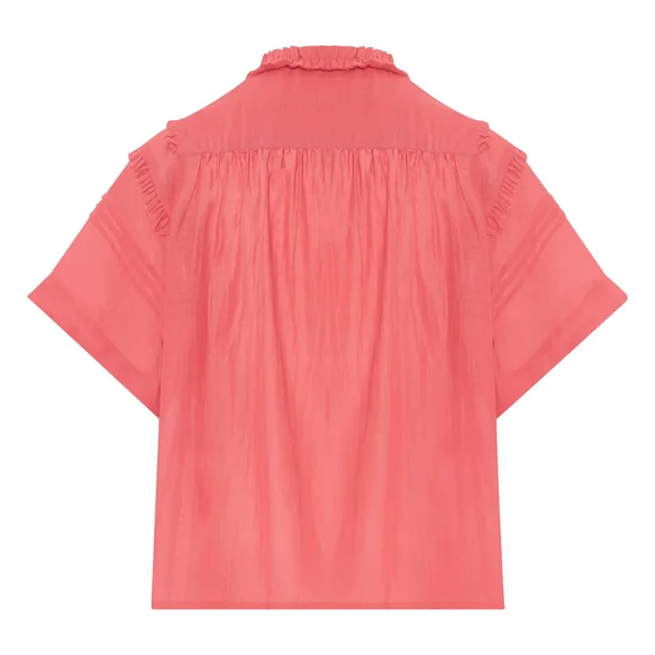 BELLEPIECE Blouse Lucia Coton et Soie | Rose