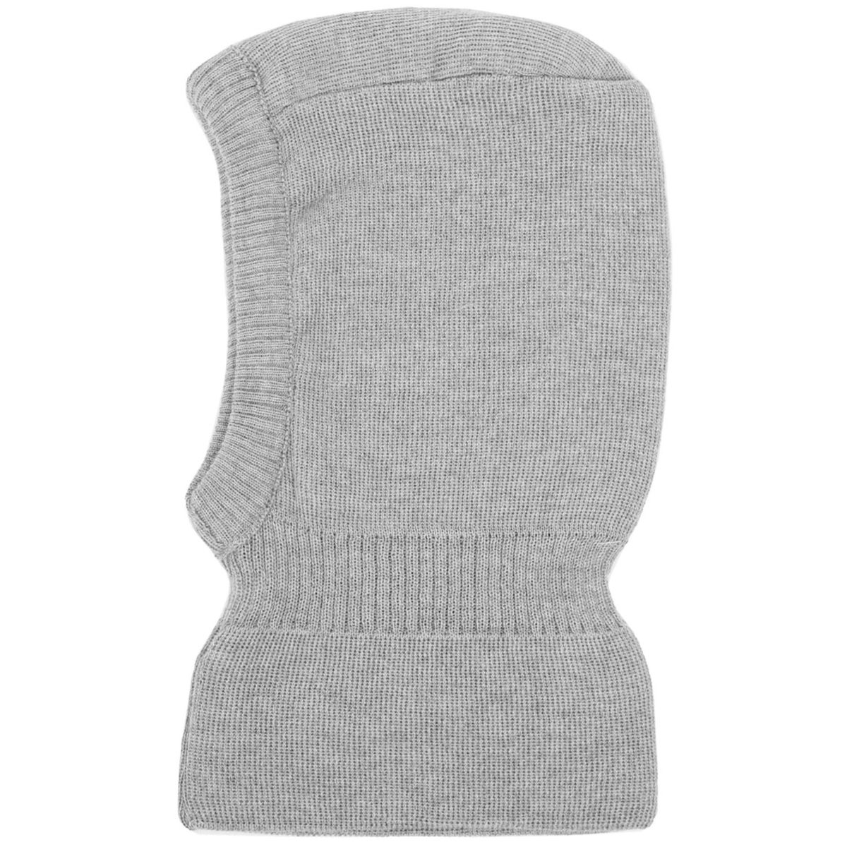 maximomaximo   Mini Schlupfmütze Merino einfarbig graumeliert 57
