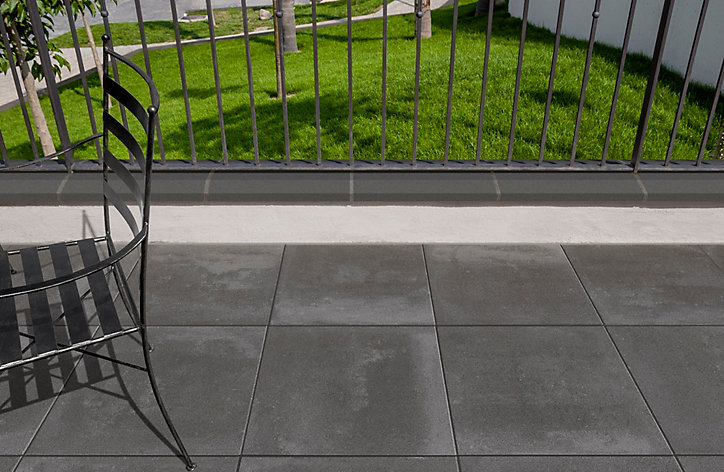 Dessus de muret platine anthracite 250 x 30 x 30 cm