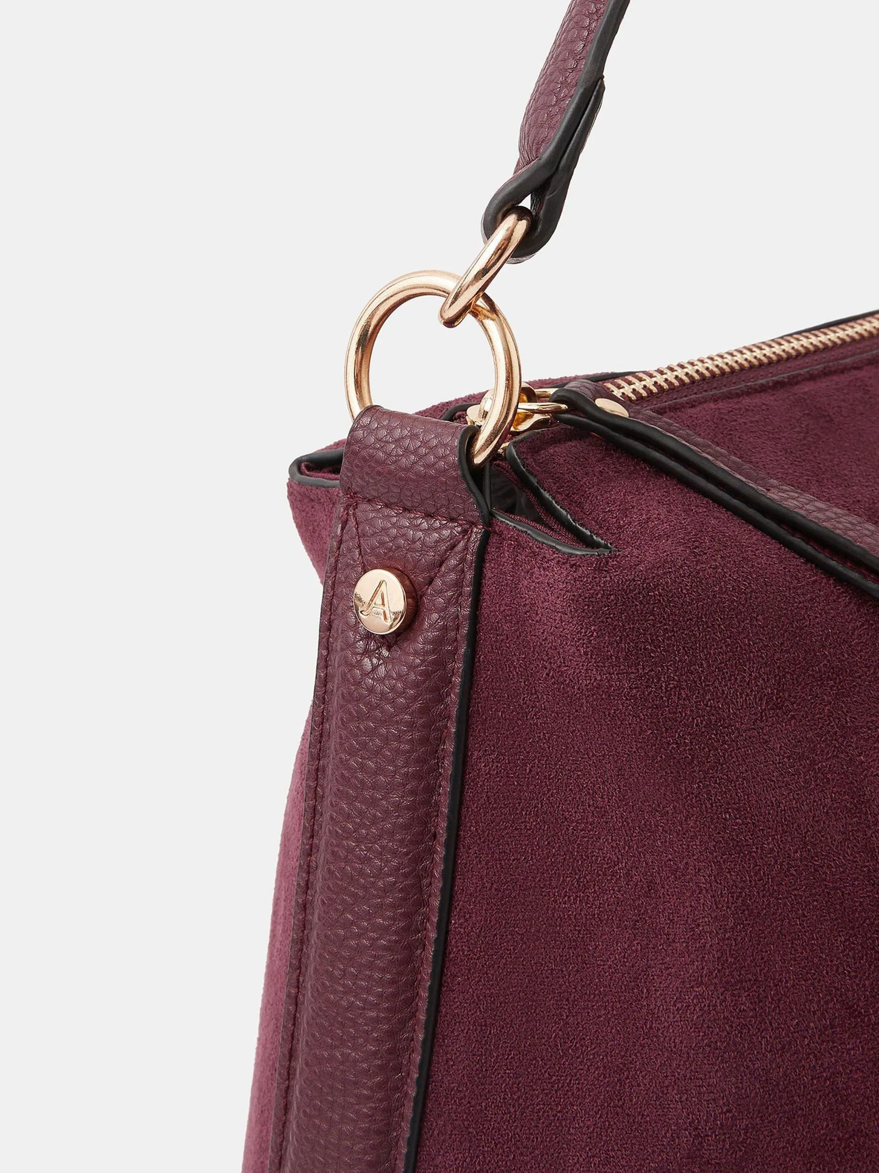 Accessorize Large Slouchy Suedette Handbag