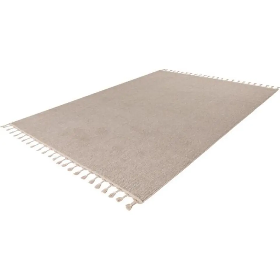 Lalee Vloerkleed Tunis - Uni effen beige 120x170 cm