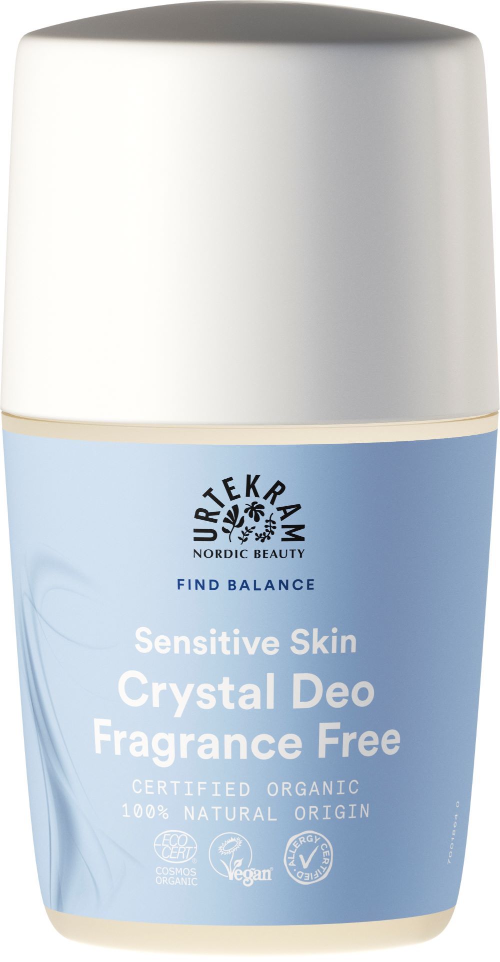 Urtekram Find Balance Fragrance Free Deodorant