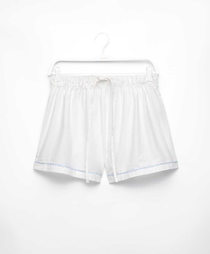 Shorts de renda 100% algodão