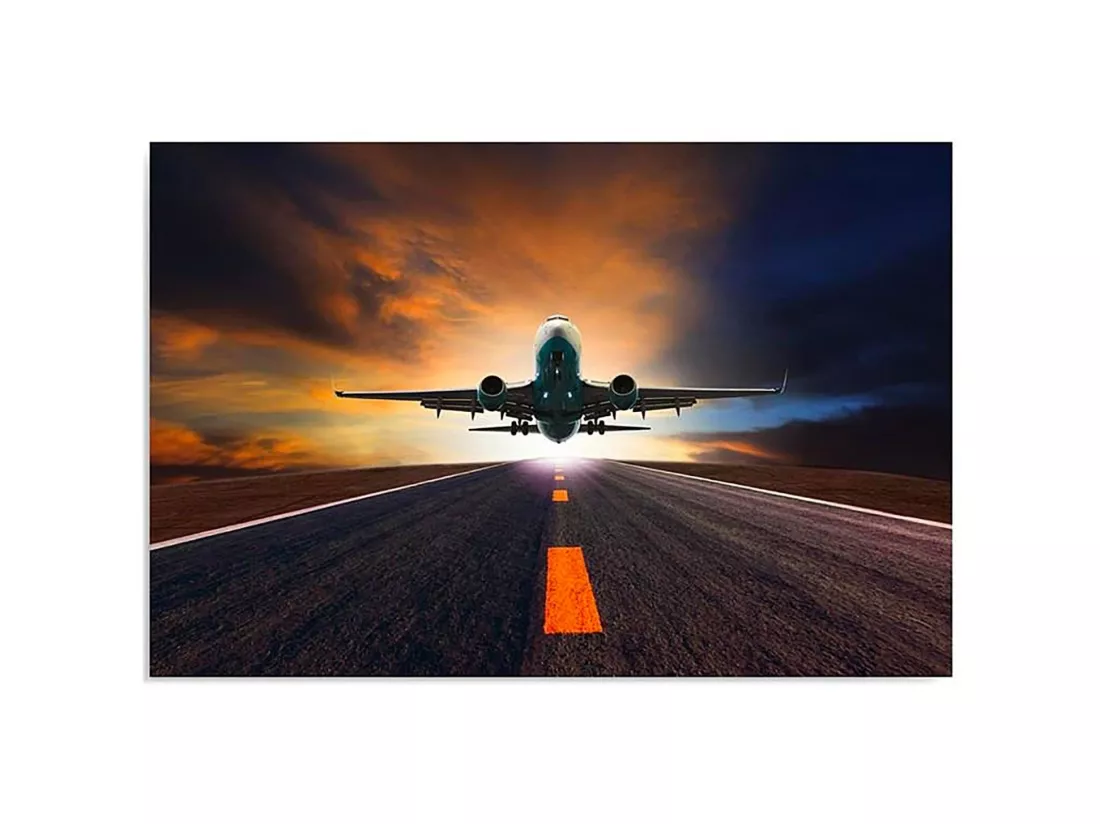 Tableau avion - 80 x 60 cm