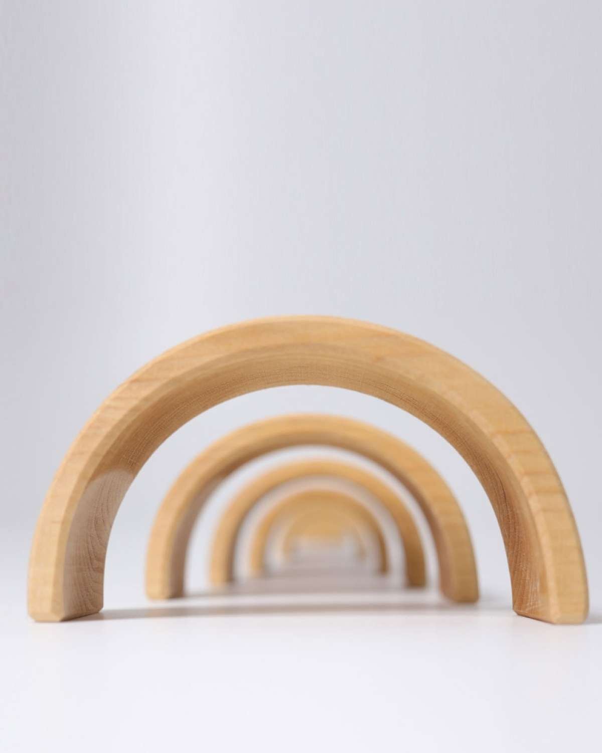 Regnbue Medium – Stableleke i Tre | Montessori Leker