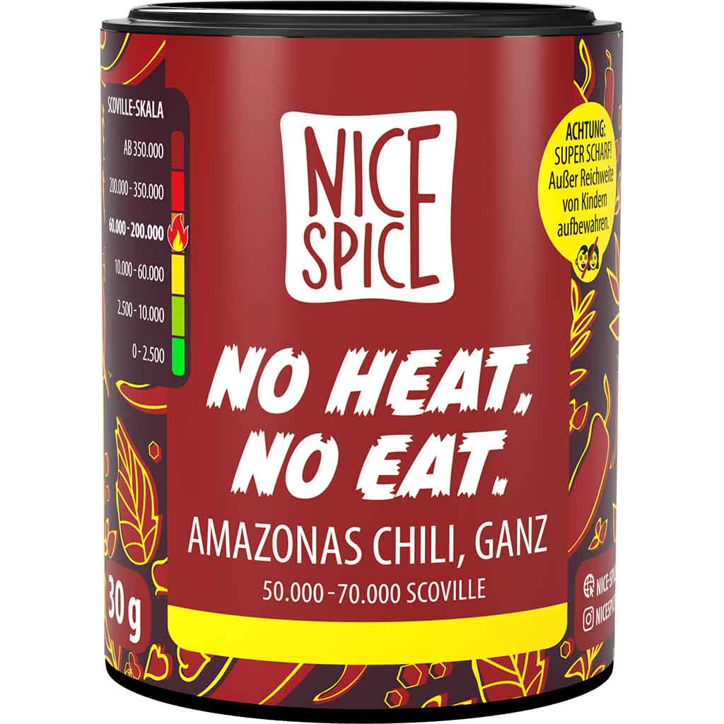 Nice Spice No Heat, No Eat Amazonas Chili 30g MHD:30.11.25