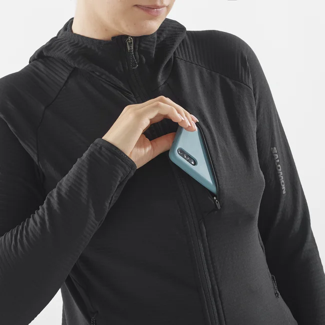 ESSENTIAL LIGHTWARM  Midlayer-Kapuzenjacke Damen