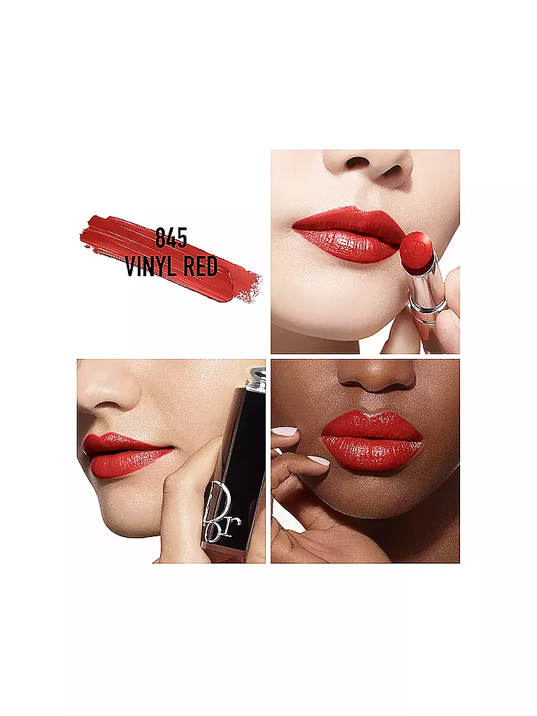 DIOR Lippenstift - Dior Addict Refill ( 845 Vinyl Red )  dunkelrot