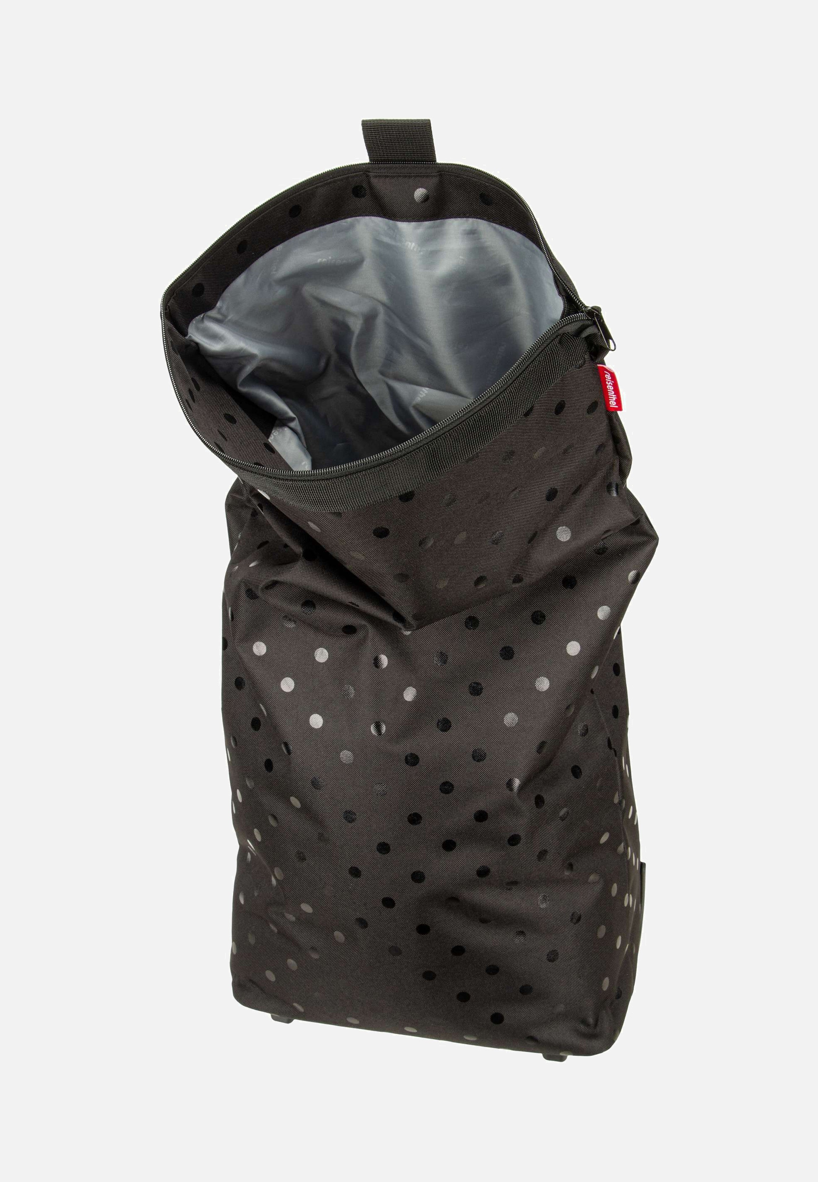trolley M Glossy Dots Black - Einkaufstrolley