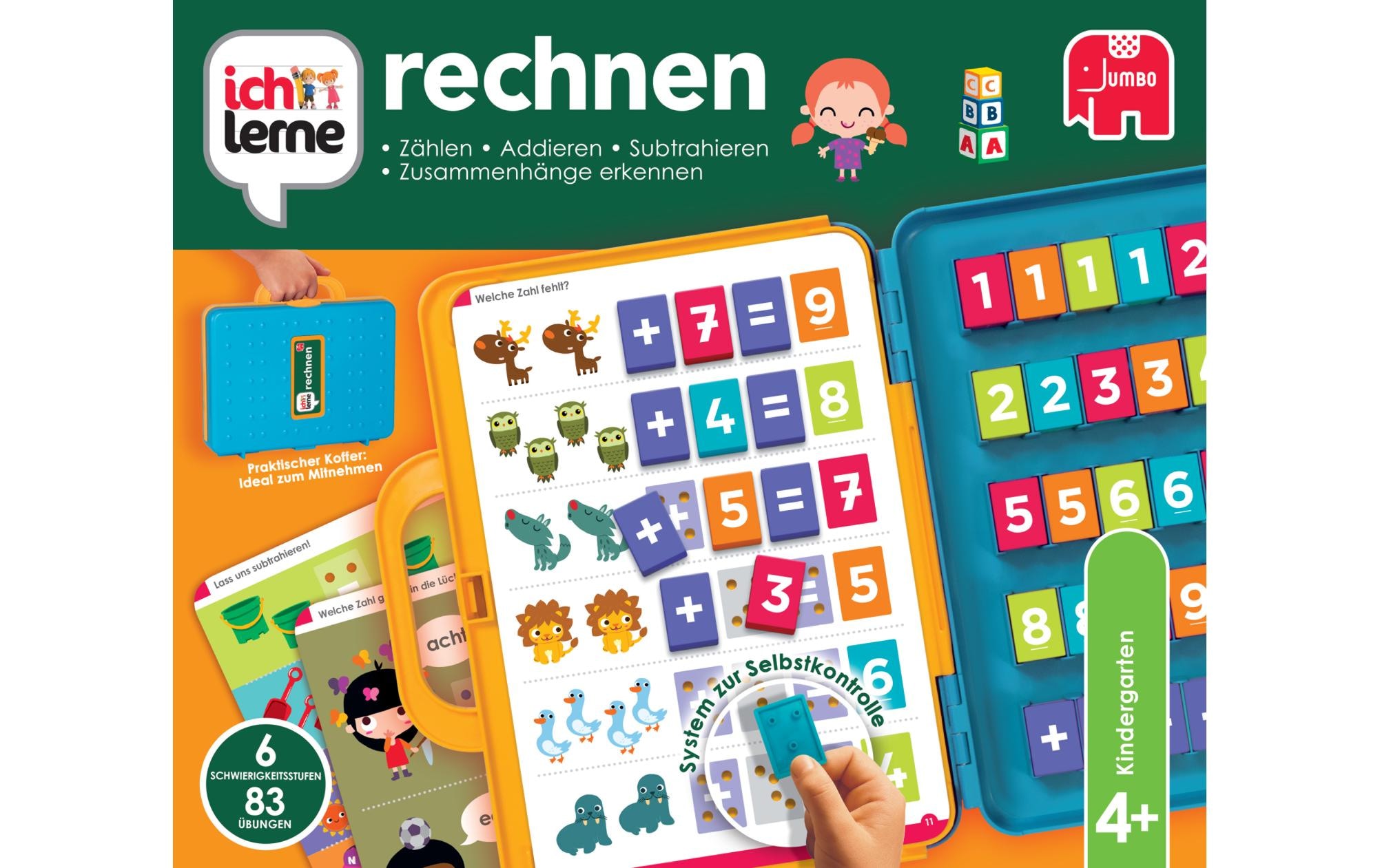 Spiel »Jumbo Ich lerne Rechnen«
