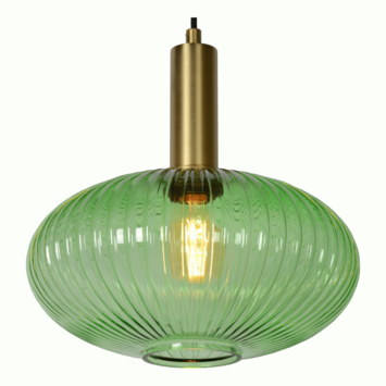Lucide hanglamp Maloto groen Ø30 cm