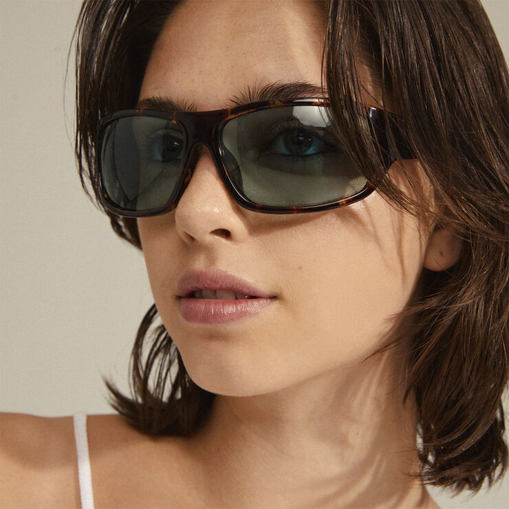 Pilgrim GERTRUD sunglasses tortoise brown Brun