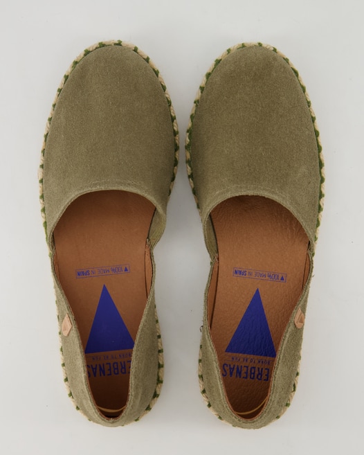 Verbenas Carmen Serraje Espadrilles in Grün