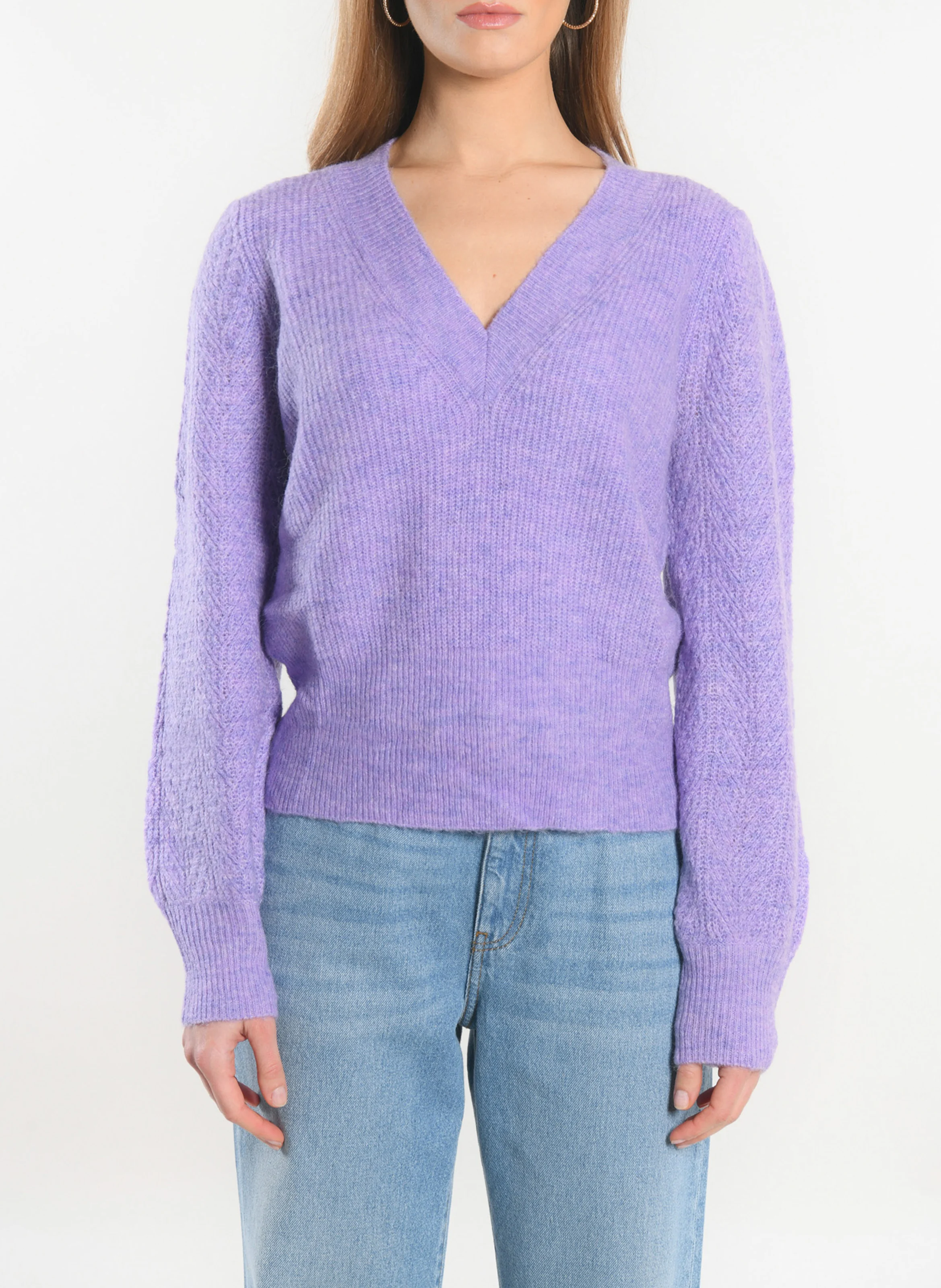 DAYANA - Pull col V| Violet