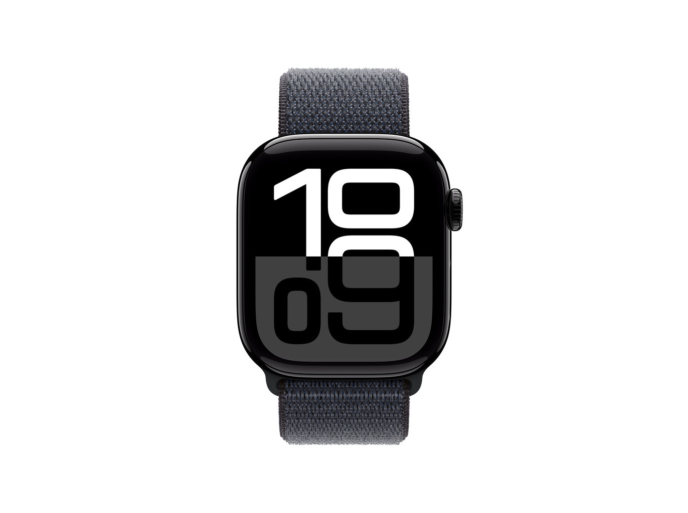 APPLE WATCH10 GPS 42 MM ALUMÍNIO PRETO BRILHANTE COM LOOP DESPORTIVA TINTA