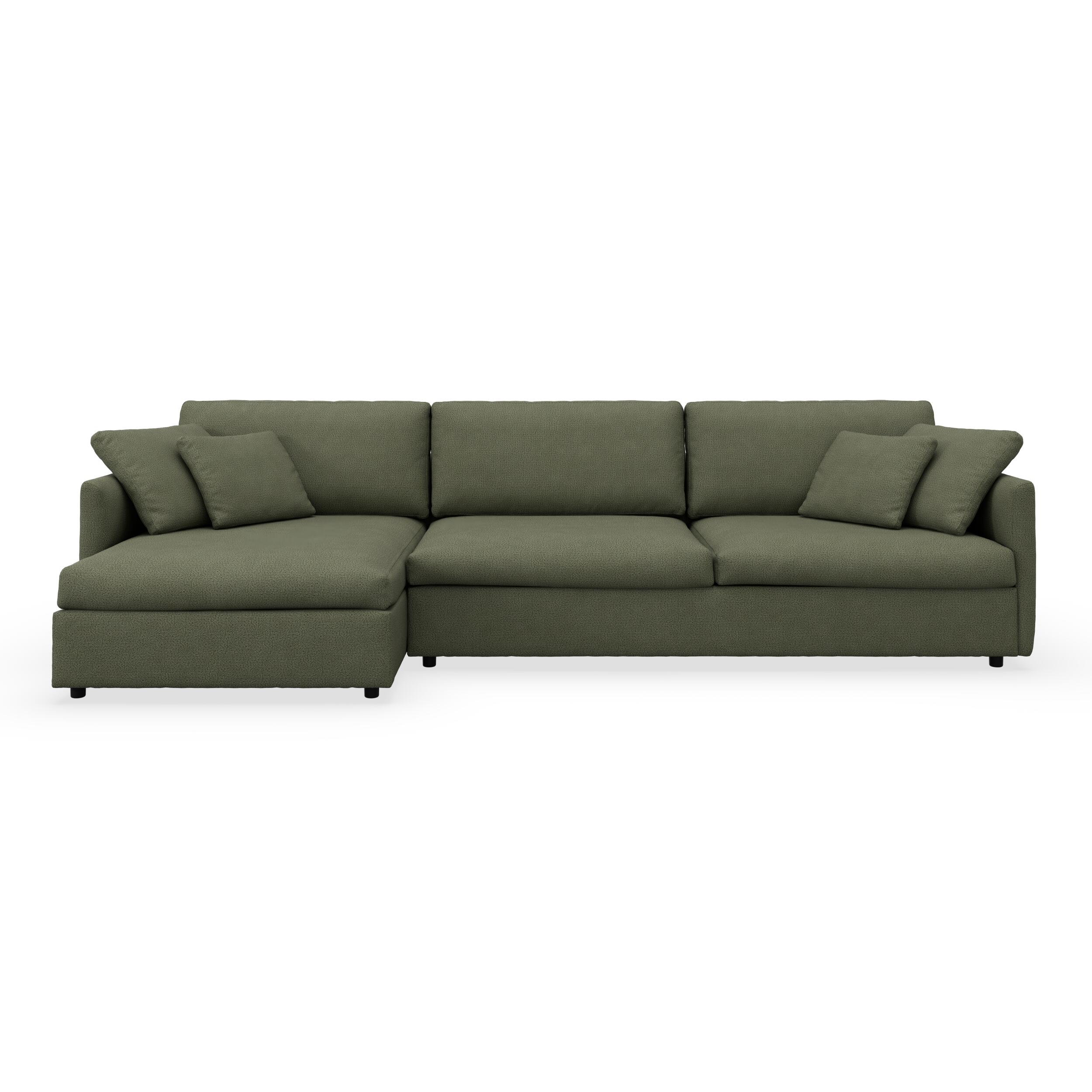 Angolo venstrevendt sofa med chaiselong