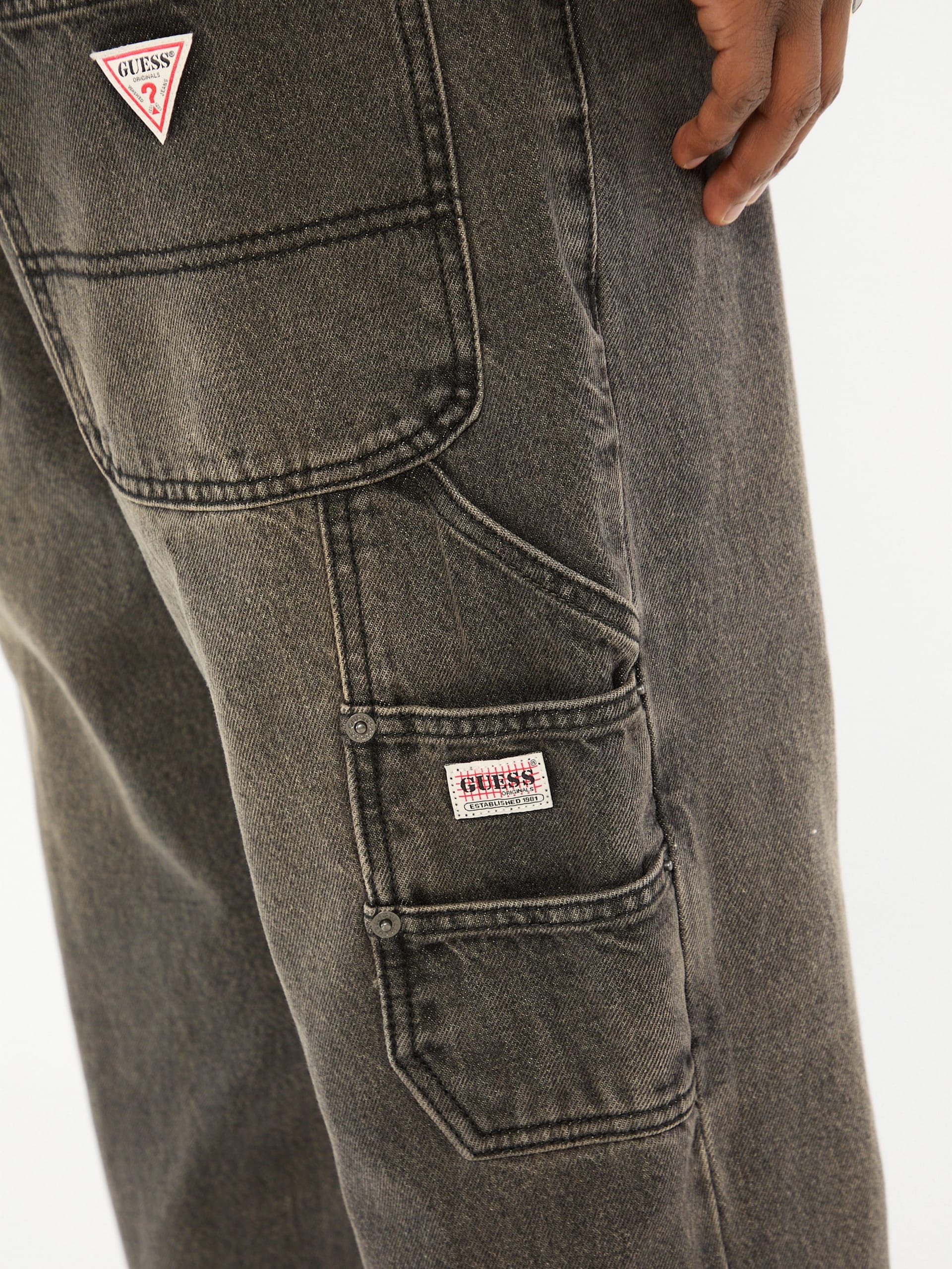 Calça jeans bootcut carpenter da GUESS Originals