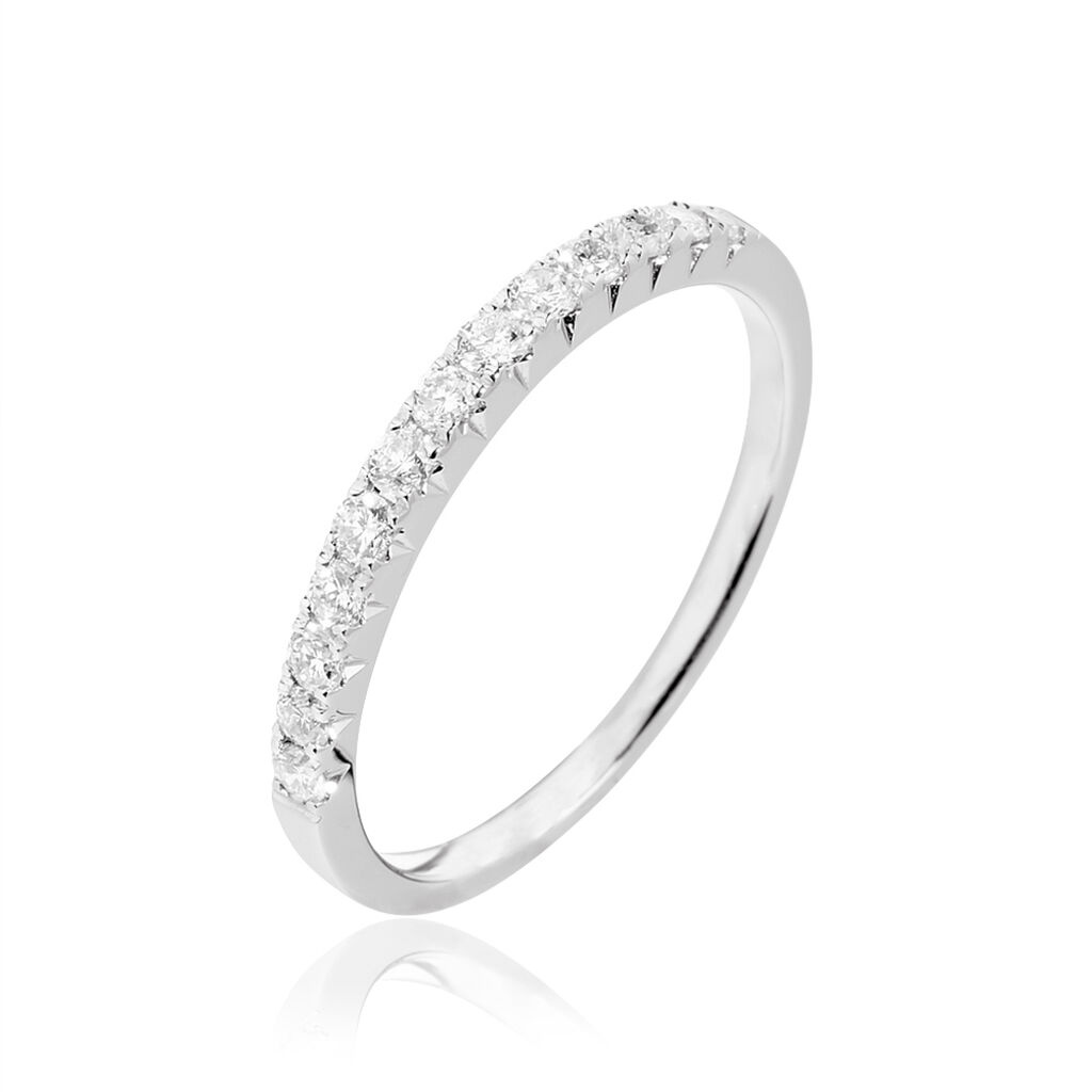Alliance Pristina Or Blanc Diamant