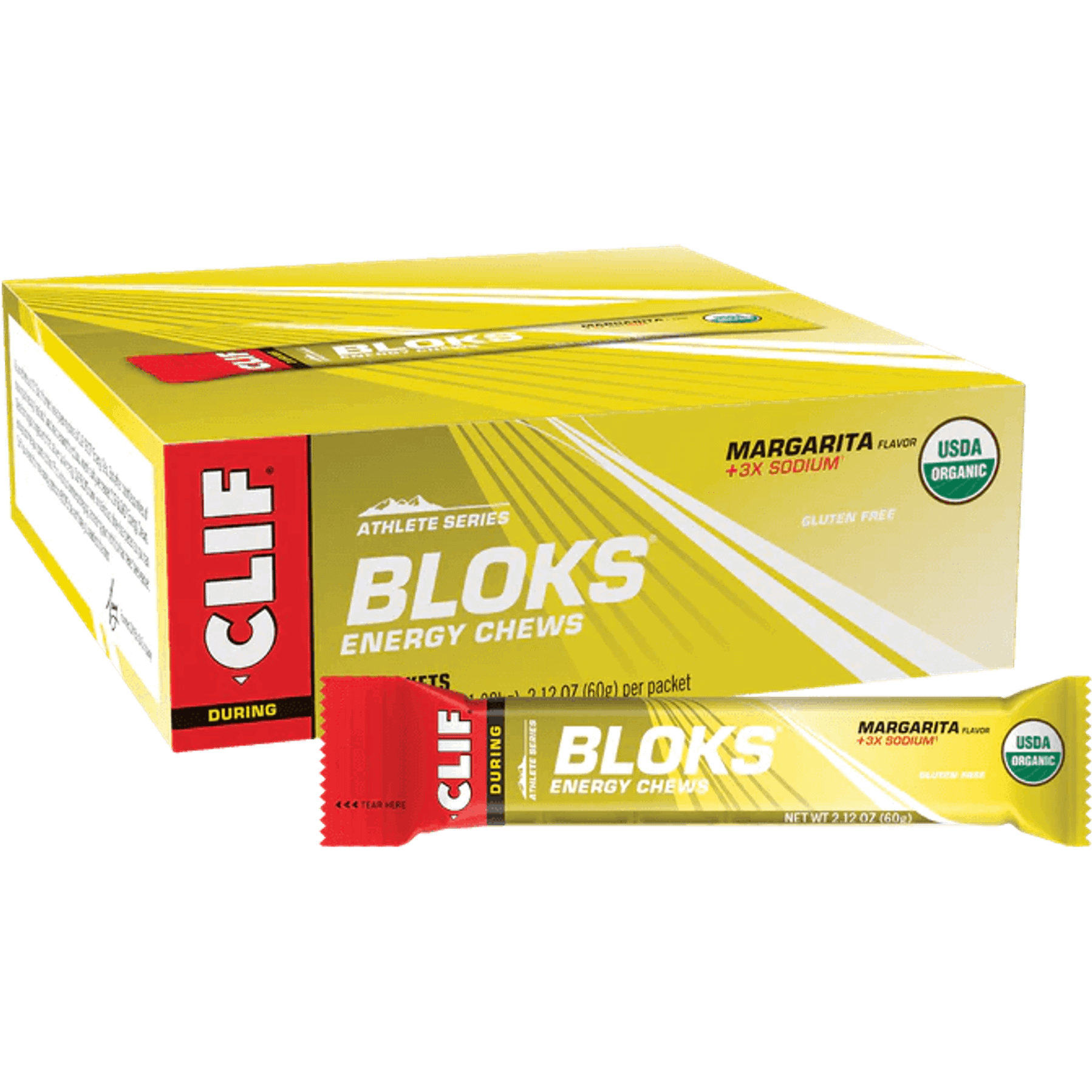 Clif Bar Bloks Energy Chews 18 Stuks Voordeelverpakking