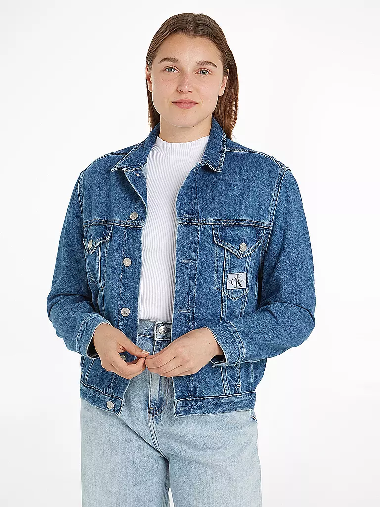 CALVIN KLEIN JEANS Jeansjacke  blau