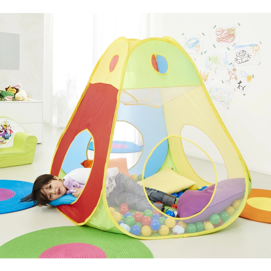 knorr toys® Spielzelt Brody inkl. 100 Spielbällen, bunt