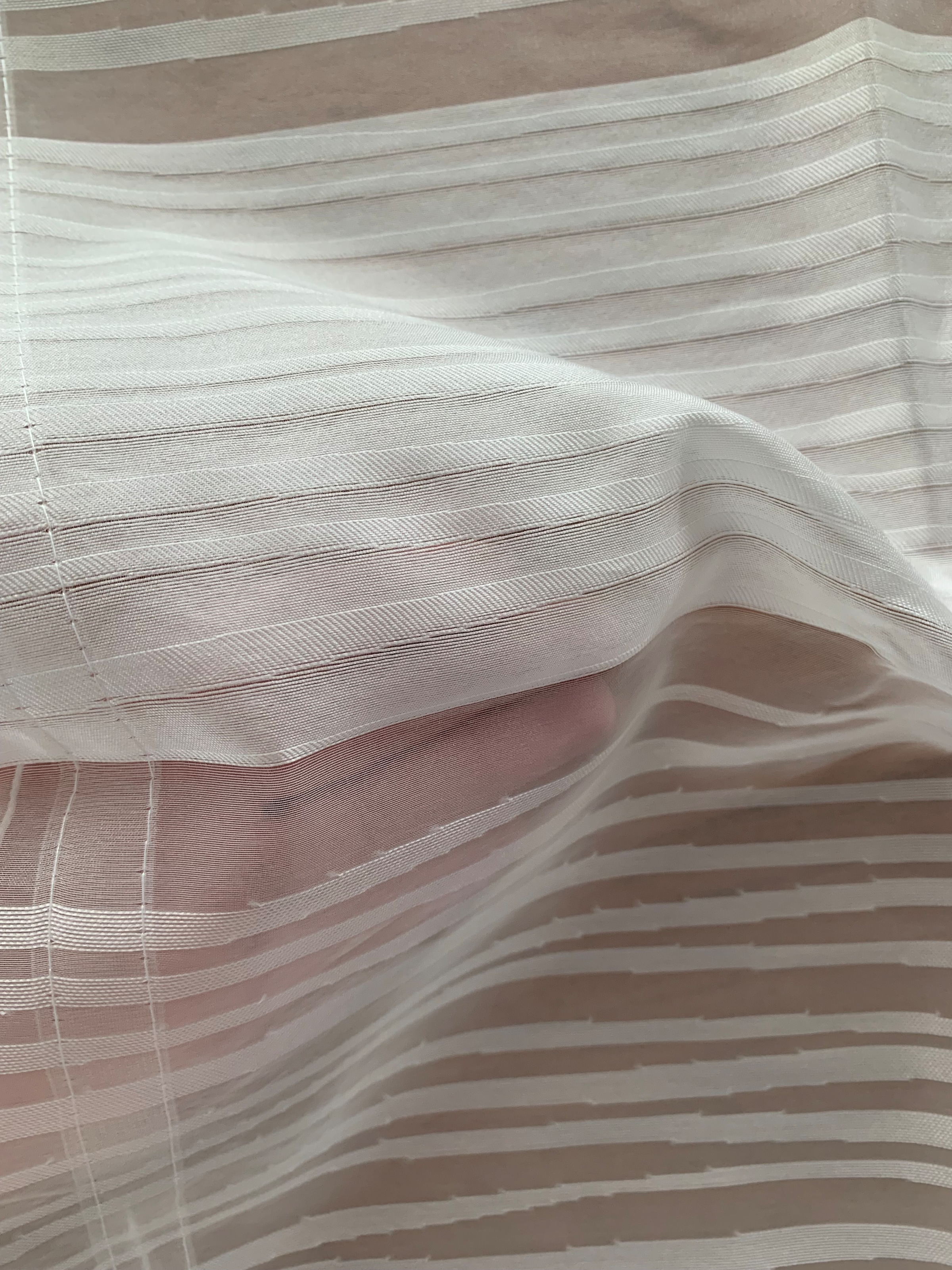 HOME WOHNIDEEN Raffrollo »GABI« mit Schlaufen freihängend Effektvoile